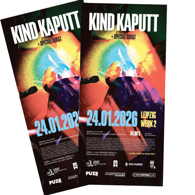 Wir spielen am 24.01.2026 in Leipzig im Werk2 unsere Album Release Show! Hier könnt ihr unser neues Album erstmals live erleben. Kommt vorbei, es wird großartig